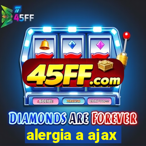 alergia a ajax